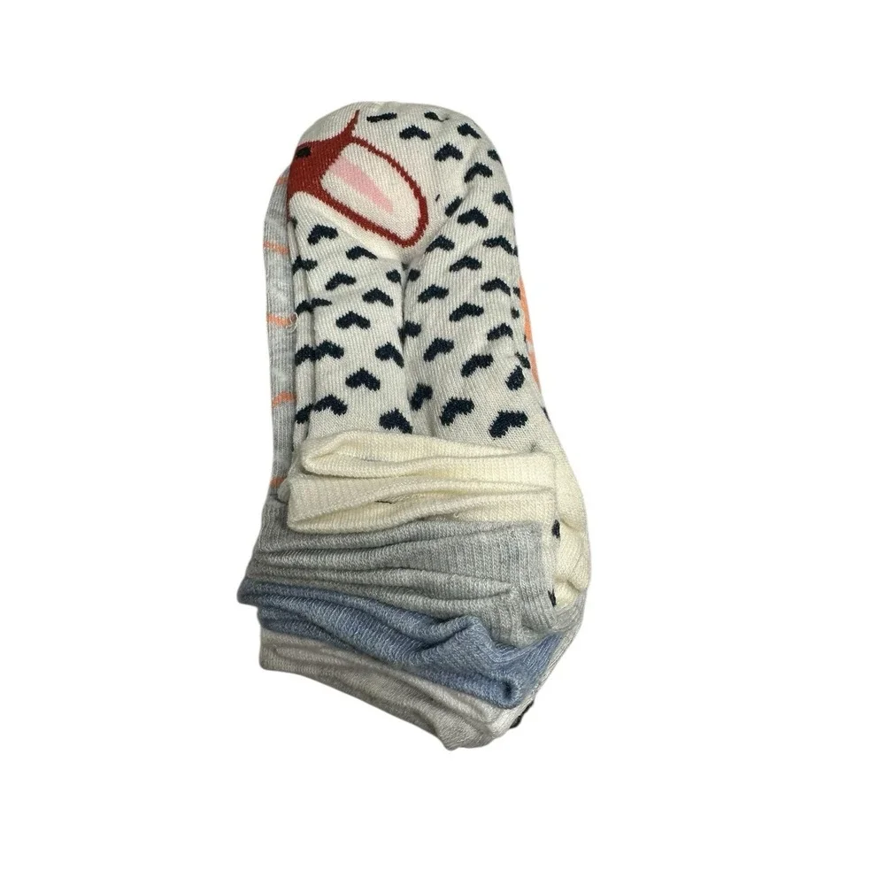 NOBO no‎ boundaries low cut ankle socks 10 pairs size 4-10